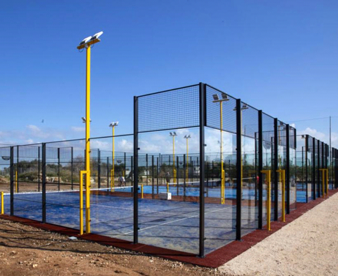 Padel Kort Aydınlatma Direği
